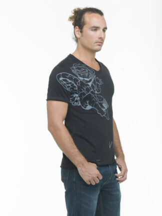 Vicey Shoulder V-Neck