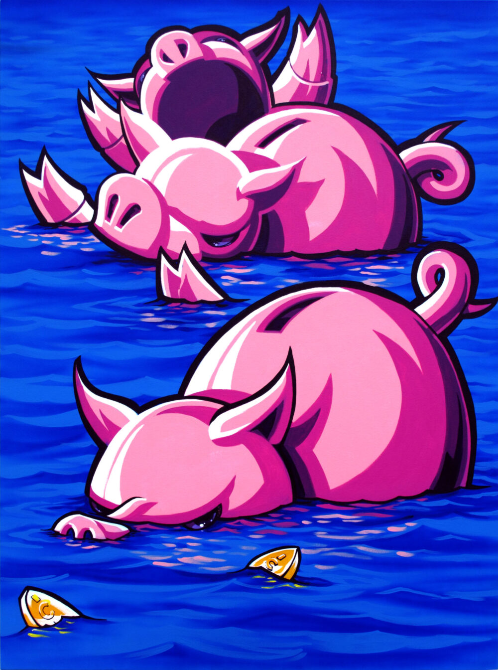Sinky Piggies